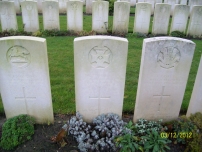 Chocques Military Cemetery, France